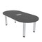Skutchi Designs 33.5 in W, 59.5 in L, 29 in H, Engineered Wood Top, Grey H-RAC-3460-PT-AN-EL - alternate 1